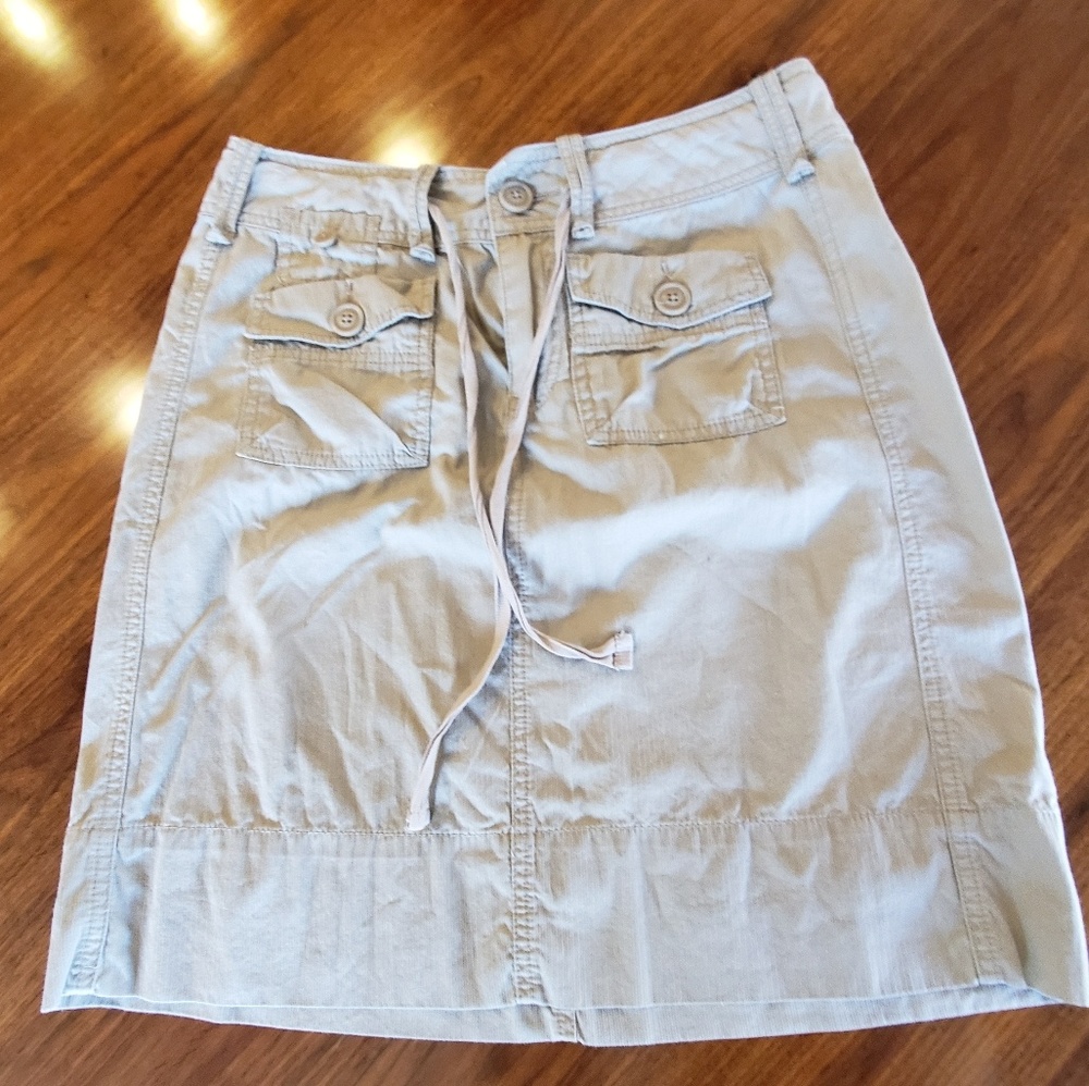 Natural Reflections Khaki Skirt